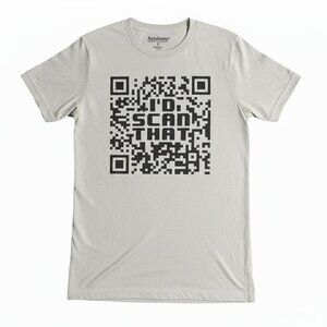 Academy Men's Cotton Short Sleeve Crew Neck Gray Graphic Small T-Shirt NEW